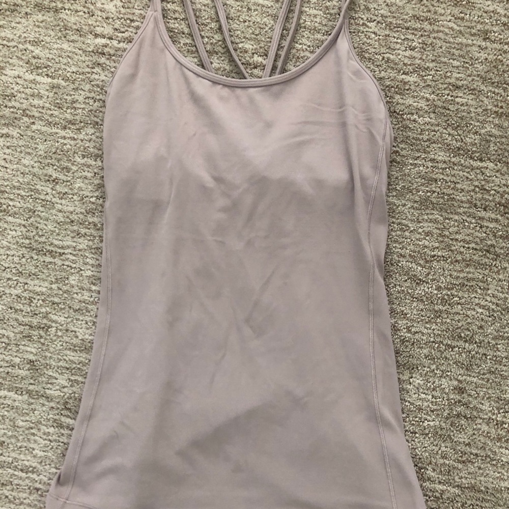 Lululemon tank with built-in bra size 8